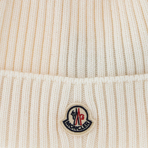 Moncler Enfant Pon Pon Wool Beanie
