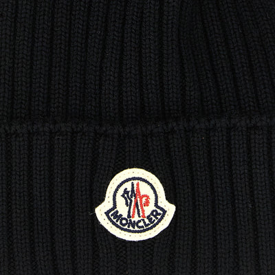 Moncler Enfant Pon Pon Wool Beanie