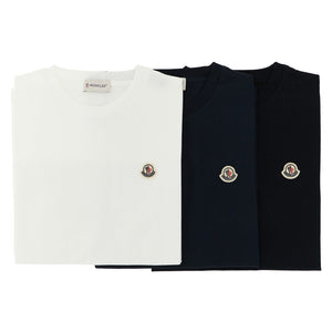 Moncler Enfant 3-pack Logo Patch T-shirt