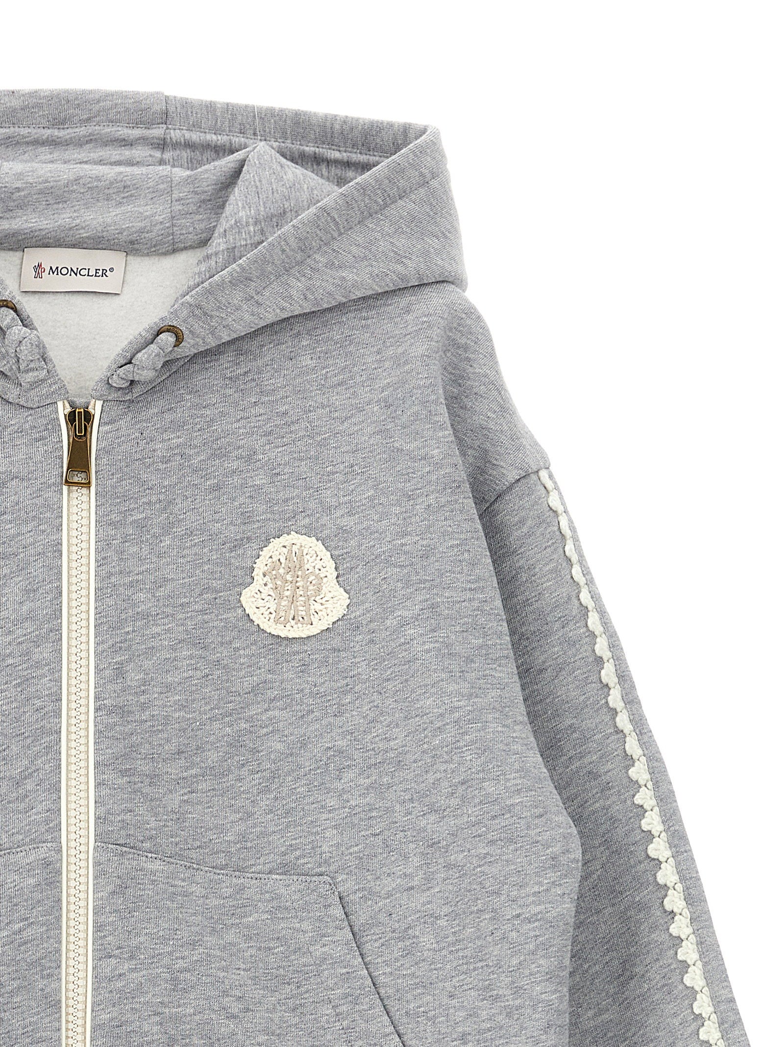 Moncler Enfant Crochet Details Hoodie