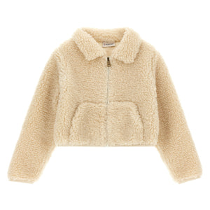 Moncler Enfant Teddy Effect Sweatshirt