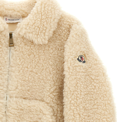 Moncler Enfant Teddy Effect Sweatshirt