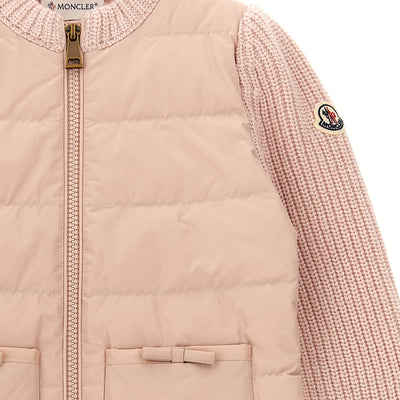 Moncler Enfant Padded Cardigan