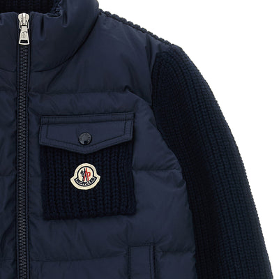 Moncler Enfant Padded Cardigan