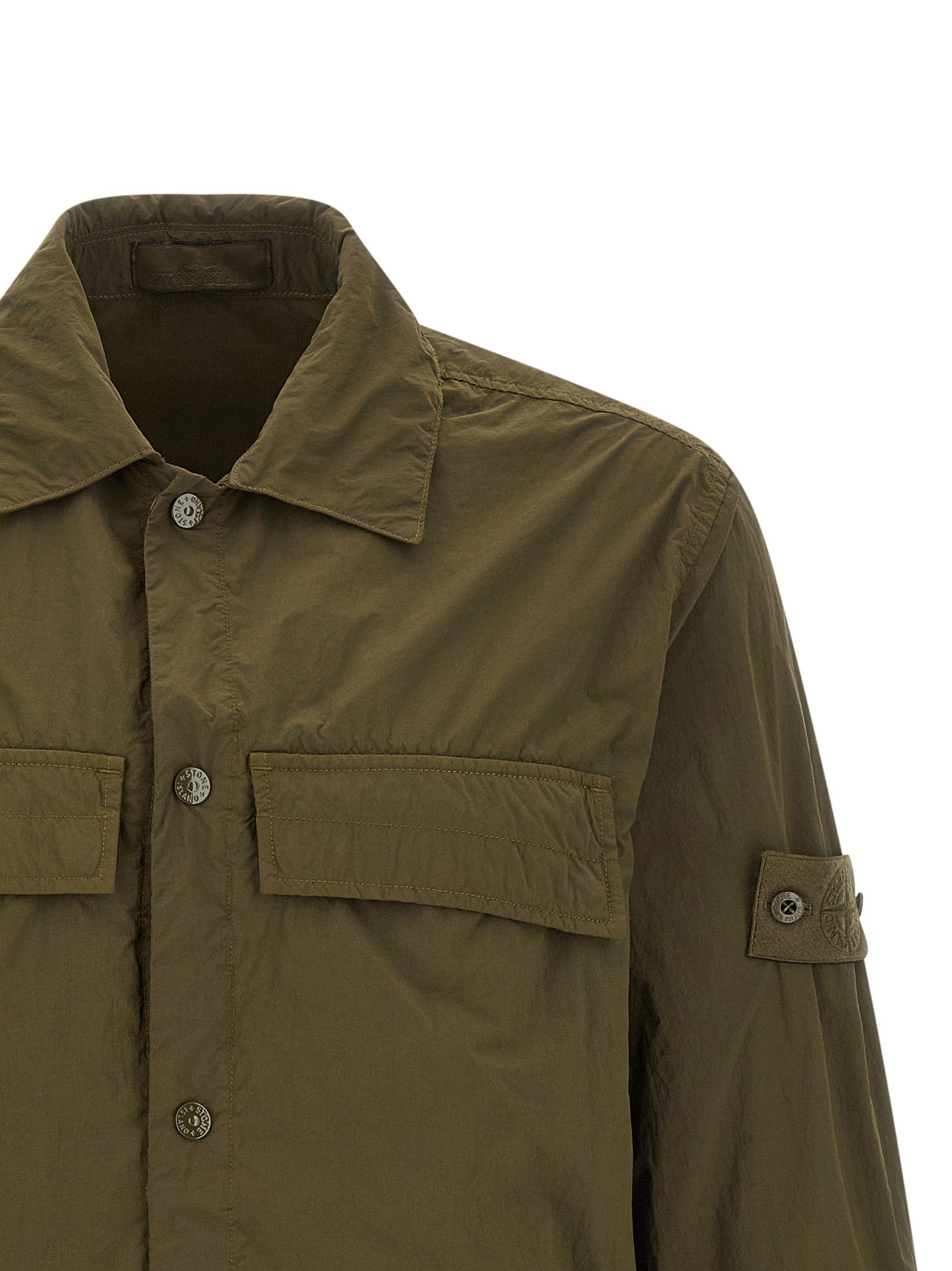 Badge Stone Island Ghost Overshirt