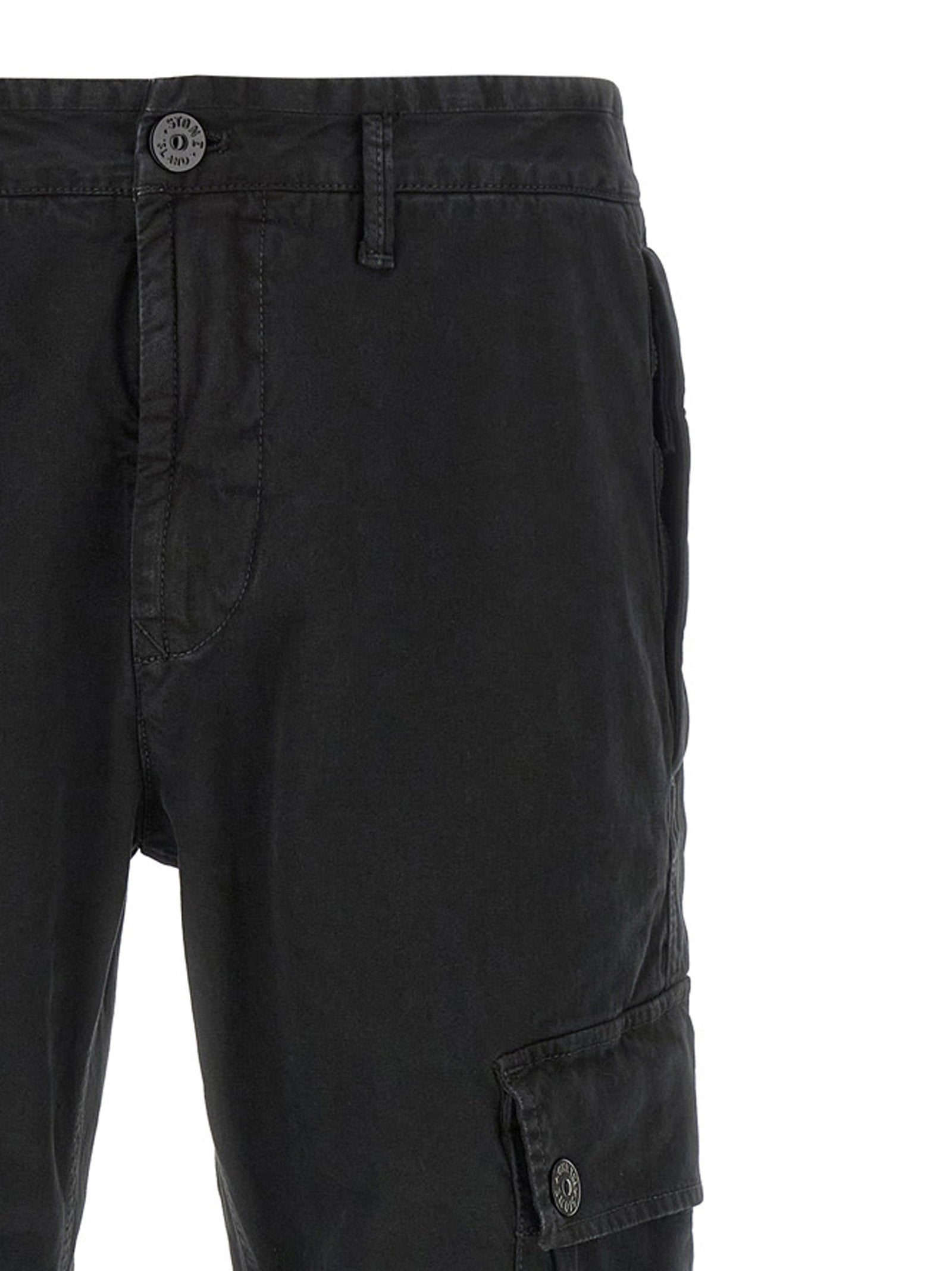 Stone Island 3100034 Cargo Pants With Logo Badge