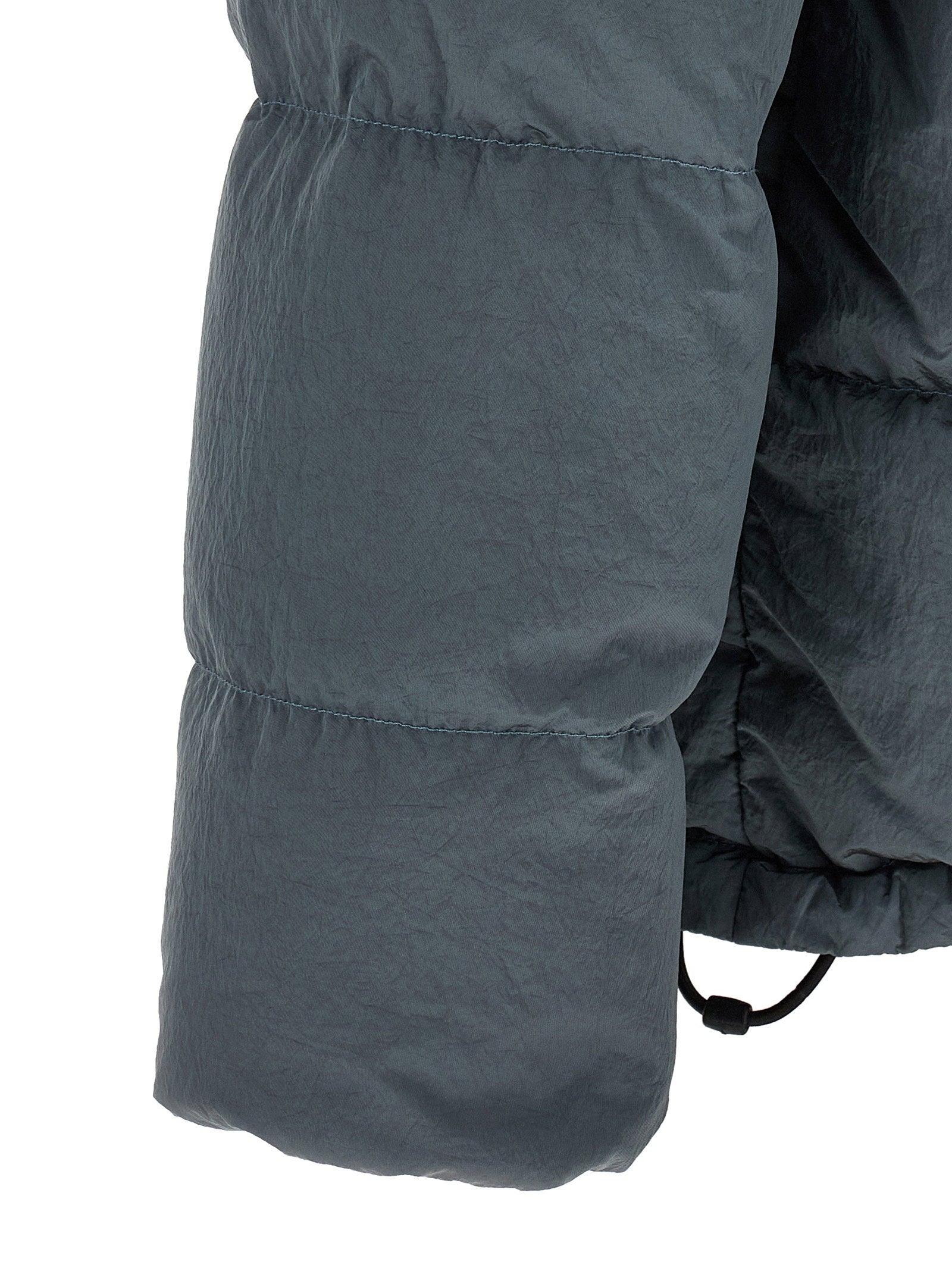 Stone Island Crumpled Effect Down Jacket