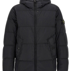 Stone Island Ruffled Effect Down Jacket