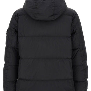 Stone Island Ruffled Effect Down Jacket