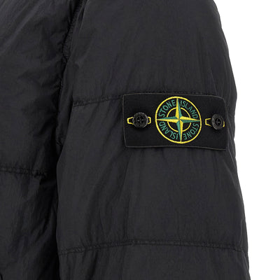 Stone Island Ruffled Effect Down Jacket