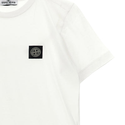 Stone Island Junior Compass Logo T-shirt