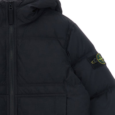 Stone Island Junior Badge Stone Island Down Jacket
