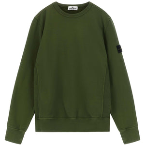 Stone Island Junior Badge Logo Sweatshirt