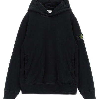 Stone Island Junior Badge Logo Hoodie