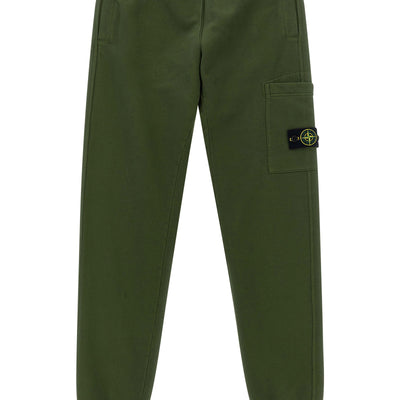 Stone Island Junior Badge Logo Cargo Joggers