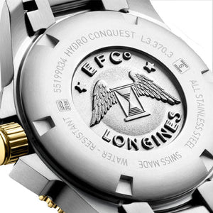 Longines Hydroconquest White Mother-Of-Pearl Dial Women 32mm