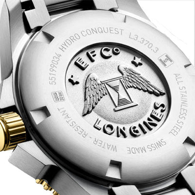 Longines Hydroconquest White Mother-Of-Pearl Dial Women 32mm