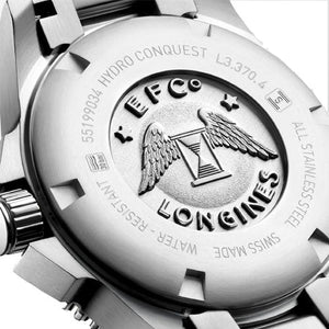 Longines Hydroconquest Sunray Black Dial Women 32mm