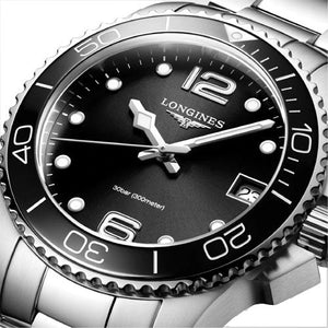 Longines Hydroconquest Sunray Black Dial Women 32mm