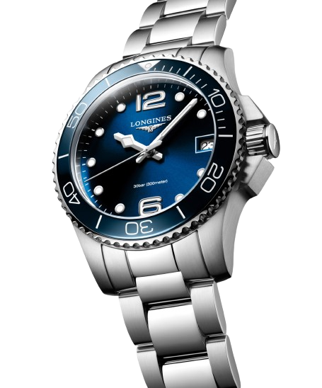 Longines Hydroconquest Sunray Blue Dial Men 32mm