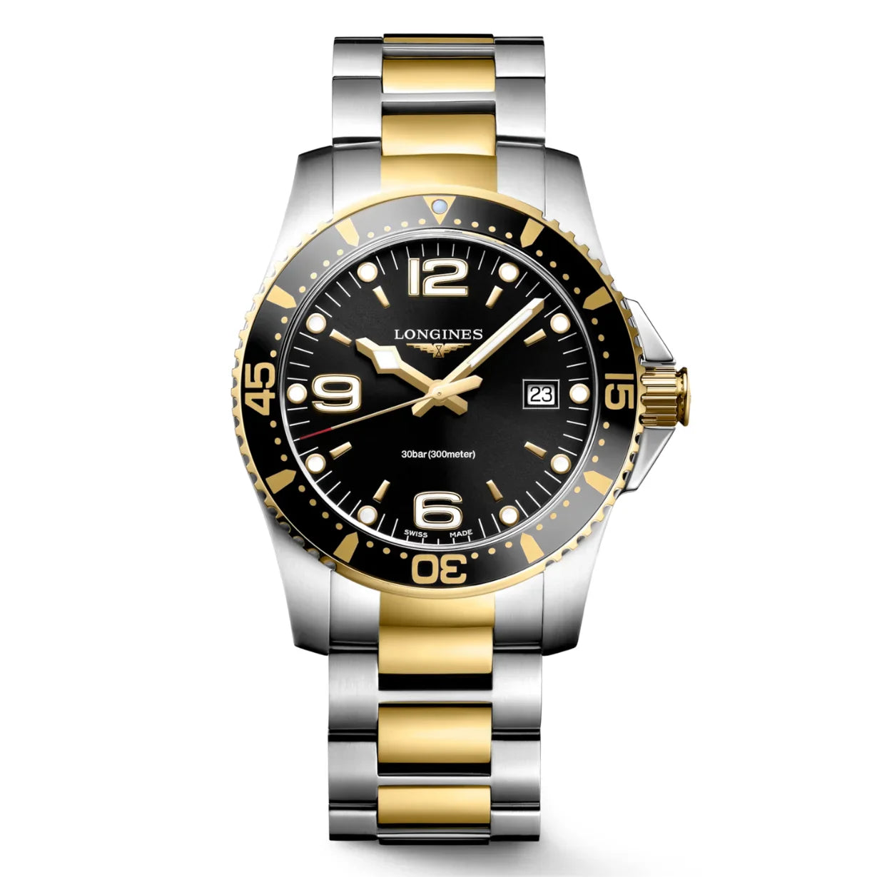 Longines Hydro Conquest Black Dial Men 41mm