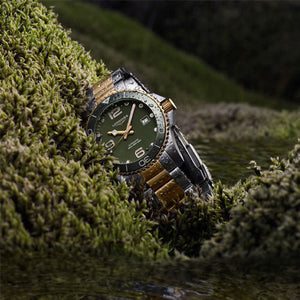 Longines Hydroconquest Green Matt Dial Men 41mm