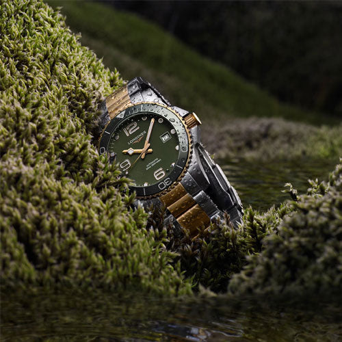 Longines Hydroconquest Green Matt Dial Men 41mm