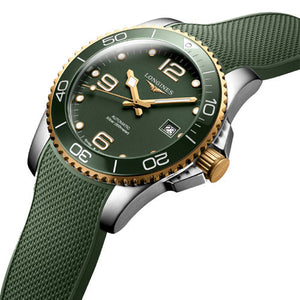 Longines Hydroconquest Green Matt Dial Men 41mm