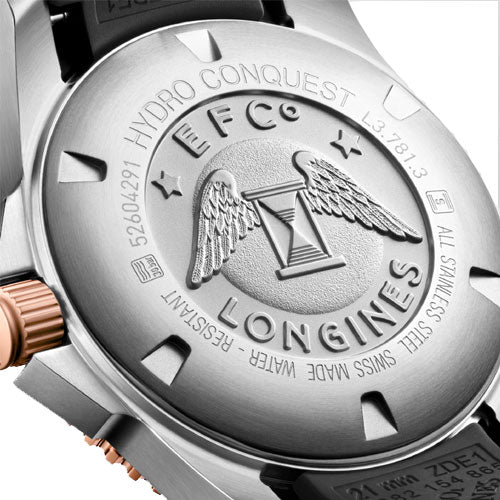 Longines Hydroconquest Sunray Black Dial Men 41mm