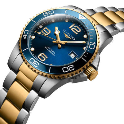 Longines Hydroconquest Sunray Blue Dial Men 41mm