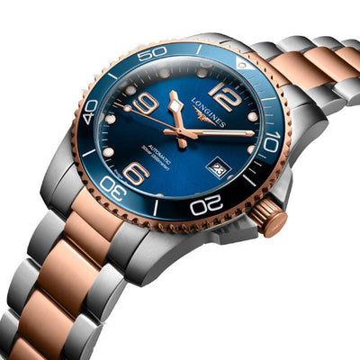 Longines Hydroconquest Sunray Blue Dial Men 41mm