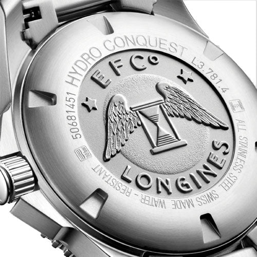 Longines Hydroconquest Black Dial Men 41mm