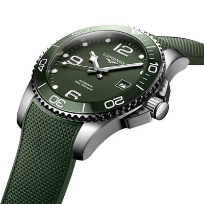 Longines Hydroconquest Green Matt Dial Men 41mm