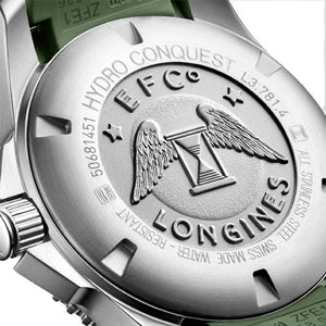 Longines Hydroconquest Green Matt Dial Men 41mm