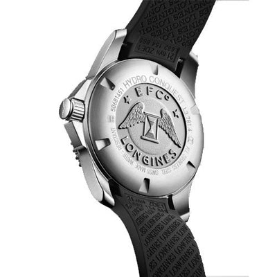 Longines Hydroconquest Sunray Black Dial Men 41mm