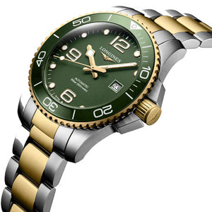Longines Hydroconquest Green Matt Dial Men 43mm