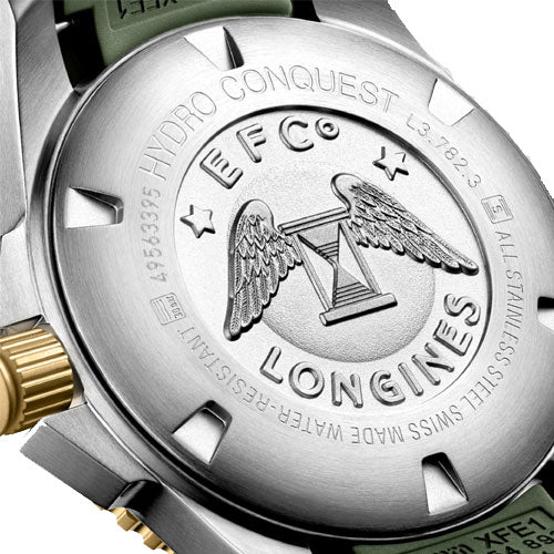 Longines Hydroconquest Green Matt Dial Men 43mm