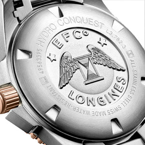 Longines Hydroconquest Sunray Black Dial Men 43mm
