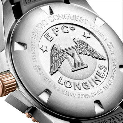 Longines Hydroconquest Sunray Grey Dial Men 43mm