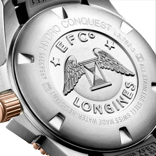 Longines Hydroconquest Sunray Grey Dial Men 43mm
