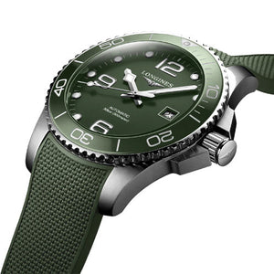 Longines Hydroconquest Green Matt Dial Men 43mm
