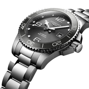Longines Hydroconquest Sunray Grey Dial Men 43mm