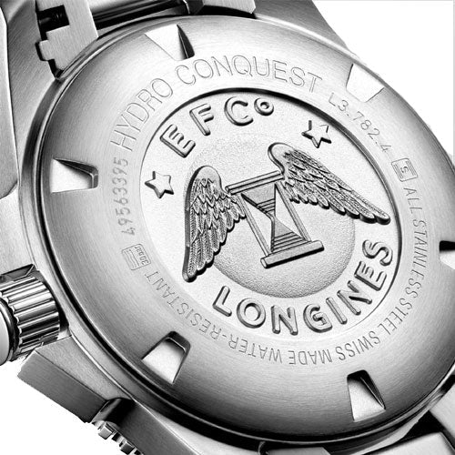 Longines Hydroconquest Sunray Grey Dial Men 43mm