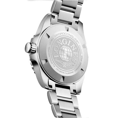Longines Hydroconquest Gmt Sunray Green Dial Men 41mm