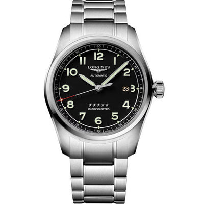 Longines Spirit Black dial Men 42mm