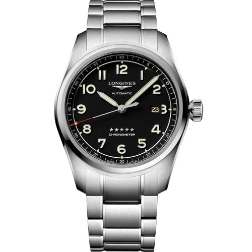 Longines Spirit Black dial Men 42mm