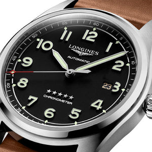 Longines Spirit Black dial Men 42mm