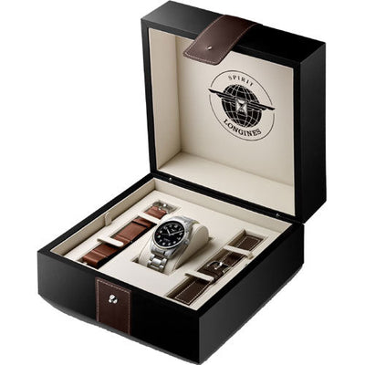 Longines Spirit Black dial Men 42mm