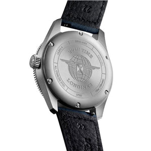 Longines Spirit Zulu Time Sunray Blue Dial Men 42mm