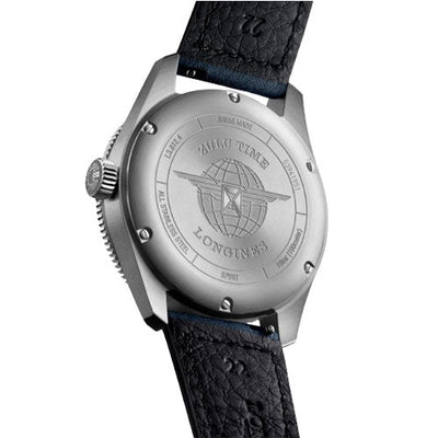 Longines Spirit Zulu Time Sunray Blue Dial Men 42mm